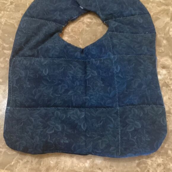 NWOT. Hand Crafted Quilted Reversible Baby Bib $12 ea. or 3/$25 - Picture 4 of 7